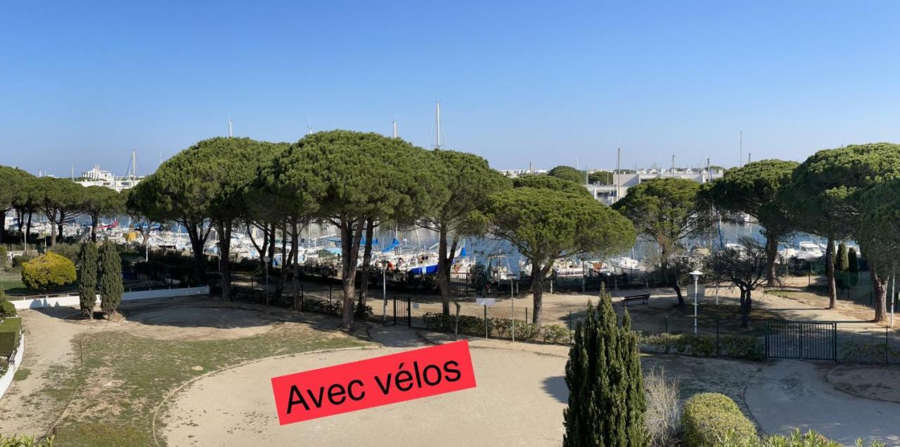 Studio Vue Port, Parking Prive, Terrasse, Clim Le Grau-du-Roi Eksteriør billede