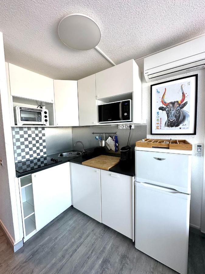 Studio Vue Port, Parking Prive, Terrasse, Clim Le Grau-du-Roi Eksteriør billede